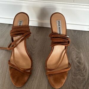 Steve Madden Women's Brown Strappy Sandals
